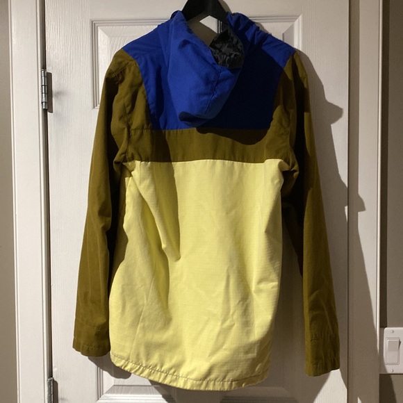 Ethik Retro pull over jacket, Blue and brown, great condition worn once - Picture 2 of 4